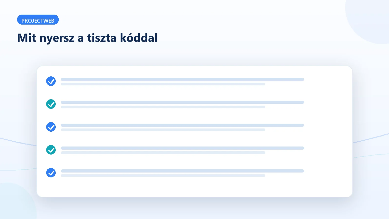 A tiszta, optimalizált weboldal-kód előnyei – ellenőrzőlista