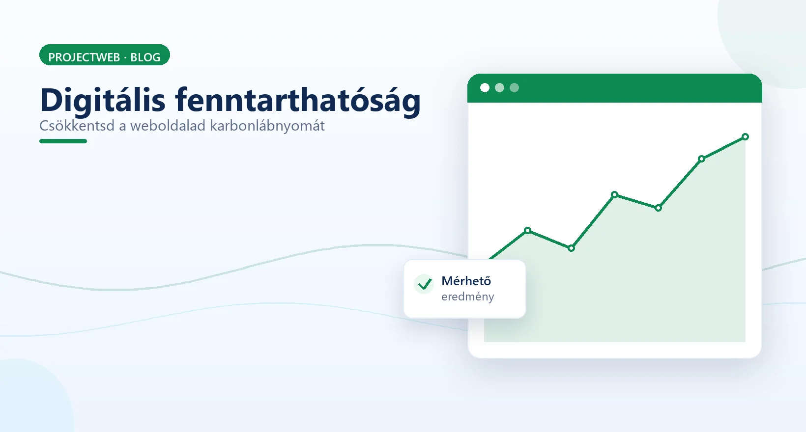 Digitális fenntarthatóság – a webshop és honlap karbonlábnyomának csökkentése kód szinten, illusztráció