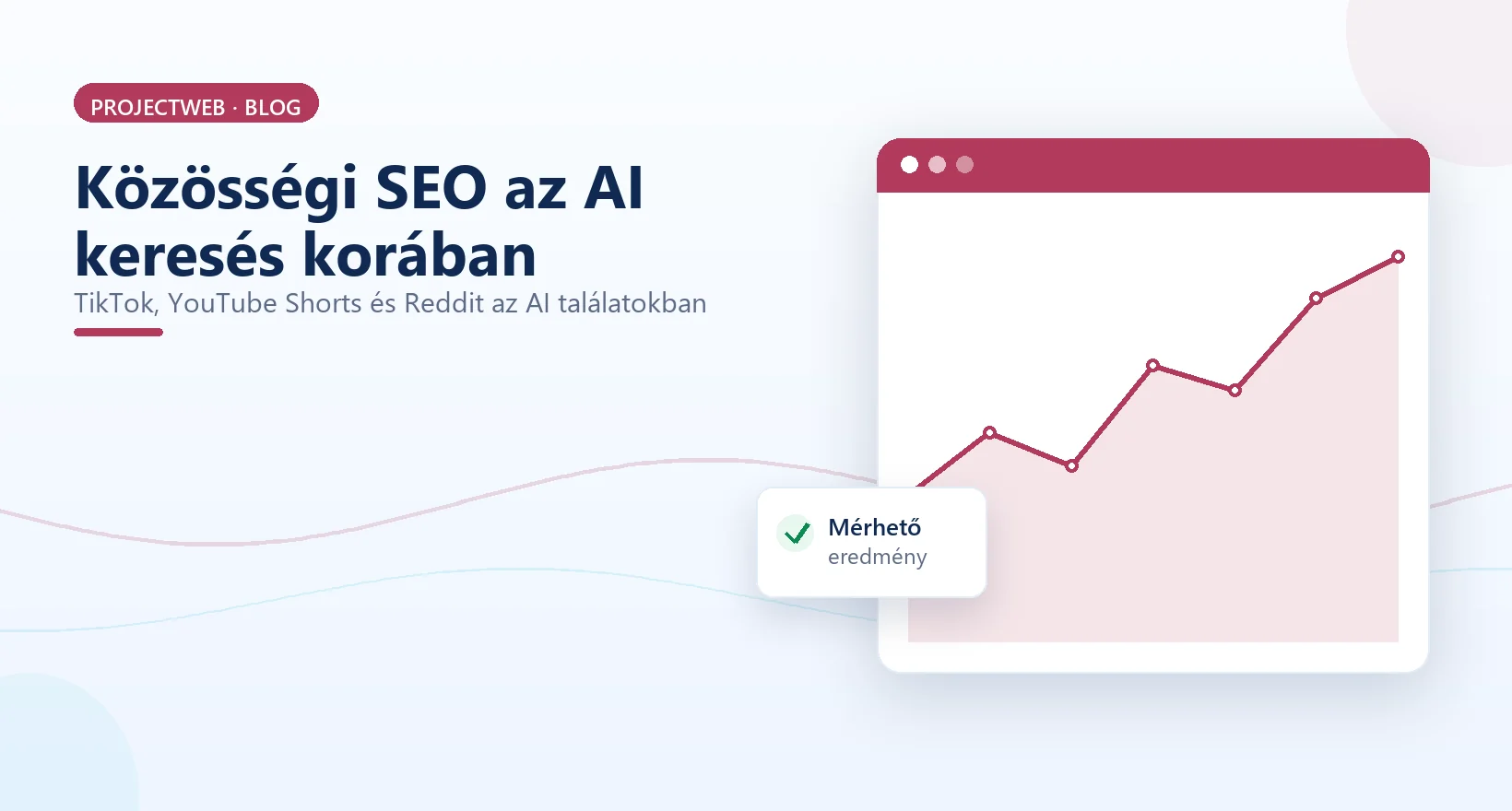 Közösségi SEO – TikTok, YouTube Shorts és Reddit tartalmak az AI keresőben, illusztráció