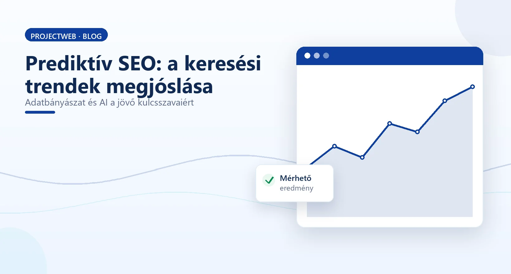 Prediktív SEO – jövőbeli keresési trendek megjóslása adatbányászattal, illusztráció