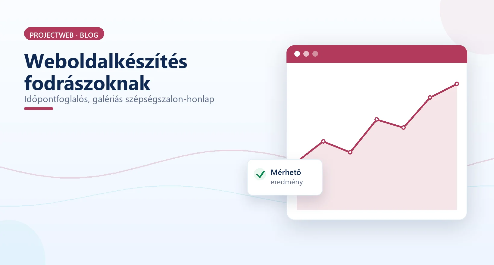 Weboldalkészítés fodrászoknak és szépségszalonoknak, időpontfoglalós honlap, illusztráció
